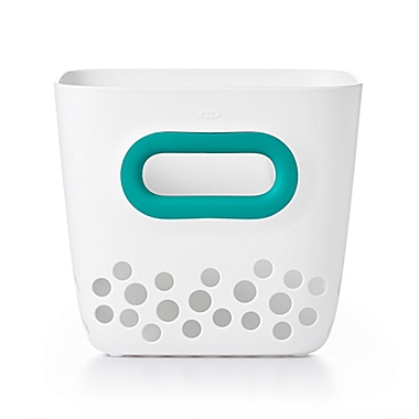 OXO Tot&reg; Bath Toy Bin in Teal. View a larger version of this product image.