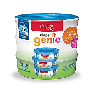 Playtex&reg; Baby Diaper Genie&reg; 3-Pack Refills. View a larger version of this product image.