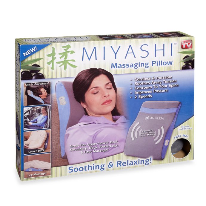 Miyashi Massaging Pillow Bed Bath And Beyond Canada