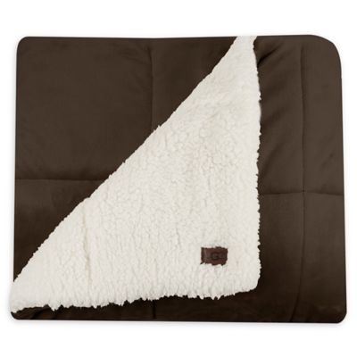 ugg sherpa blanket bed bath and beyond