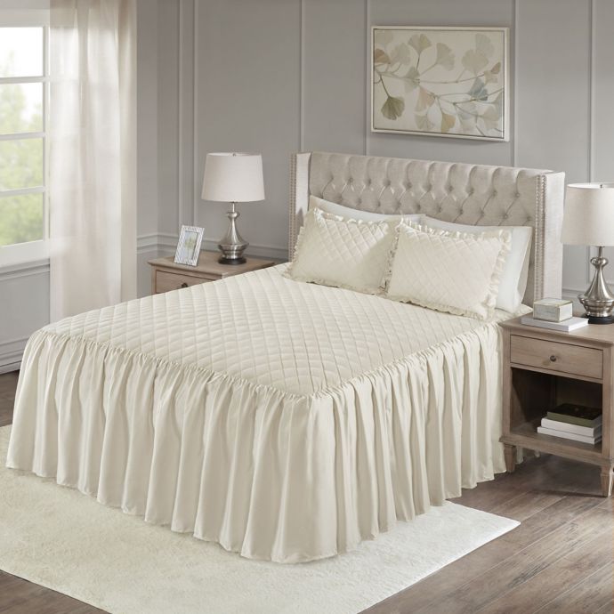 Madison Park Roxanne Velvet Bedspread Set Bed Bath Beyond