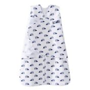 HALO&reg; SleepSack&reg; Hedgehog Multi-Way Adjustable Cotton Swaddle in Navy