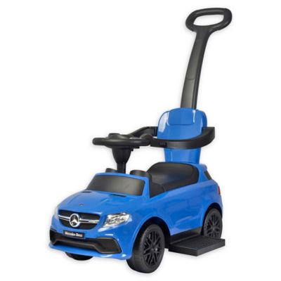 mercedes push car with handle