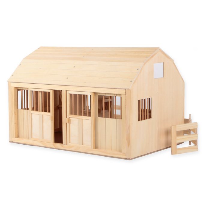 Everearth Grand Stables Barn With Corral Bed Bath Beyond