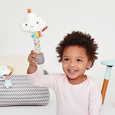 SKIP*HOP&reg; Silver Lining Cloud Rainstick Rattle. View a larger version of this product image.