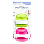 Alternate image 1 for Ubbi&reg; Tweat 2-Pack Snack Container in Pink/Green