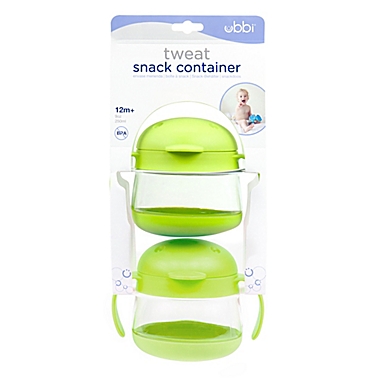 Ubbi&reg; Tweat 2-Pack Snack Container. View a larger version of this product image.