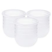 Boon NURSH&trade; 3-Pack Silicone Standard-Neck Pouch Bottles in Clear