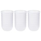 Alternate image 2 for Boon NURSH&trade; 3-Pack 8 fl. oz. Silicone Standard-Neck Pouch Bottles in Clear