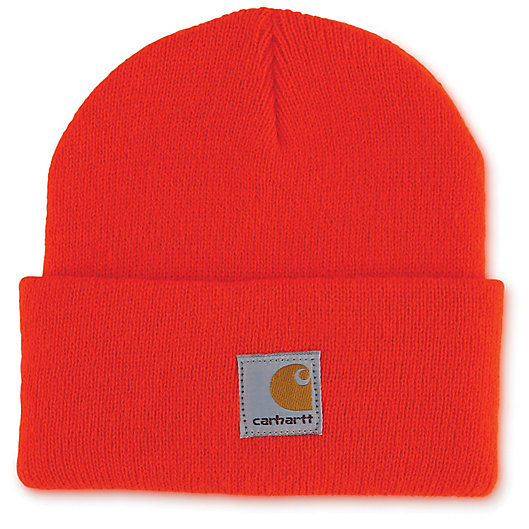 Alternate image 1 for Carhartt® Infant/Toddler Knit Hat in Orange