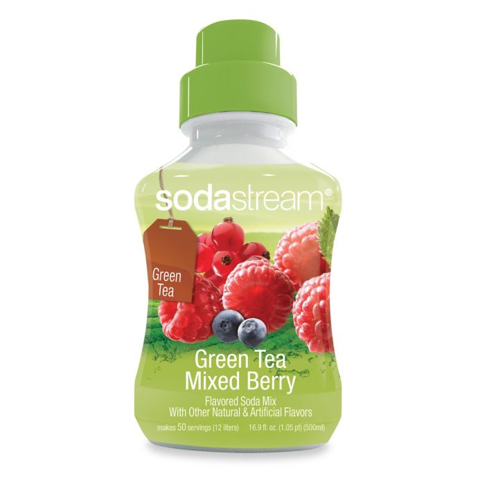 SodaStream Green Tea Mixed Berry Sparkling Drink Mix Bed Bath & Beyond