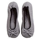 Alternate image 0 for Therapedic&reg; Women&#39;s Small Ballet Slipper in Grey
