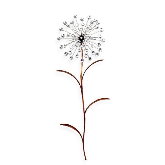 Jeweled Dandelion Wall Art | Bed Bath & Beyond