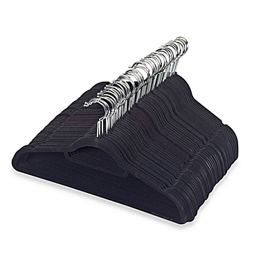 ORG&trade; Slimline Velvet Suit Hangers (Set of 50). View a larger version of this product image.