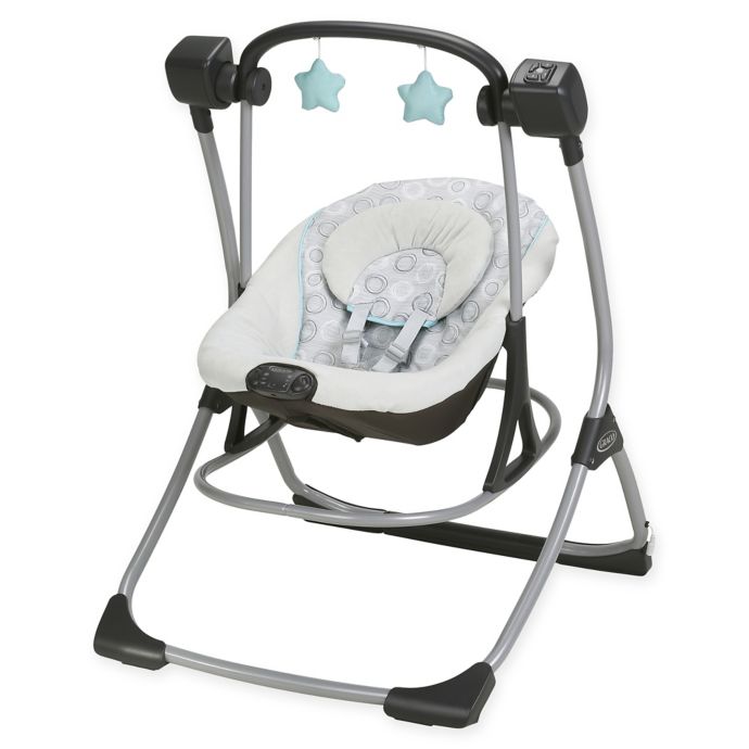 Graco Cozy Duet Swing And Rocker In Tenley Buybuy Baby