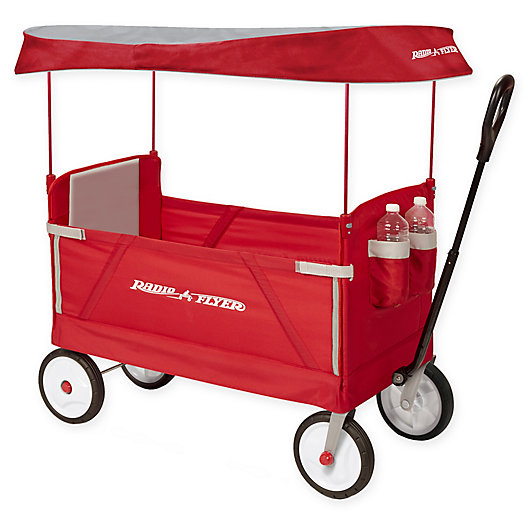 Alternate image 1 for Radio Flyer® 3-in-1 EZ Fold Wagon with Canopy