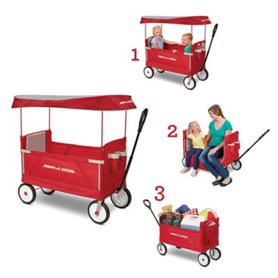 Radio Flyer® 3-in-1 EZ Fold Wagon with 