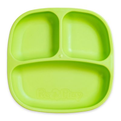 Re-play 7-Inch Toddler Divided Plate 