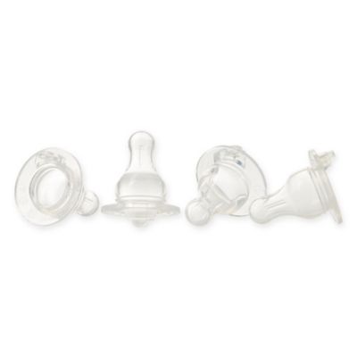 Evenflo&reg; Vented + Proflo 4-Pack Standard-Neck Nipples in Clear