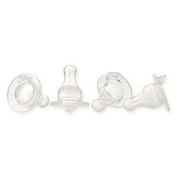 Evenflo® Vented + Proflo 4-Pack Standard-Neck Nipples in Clear