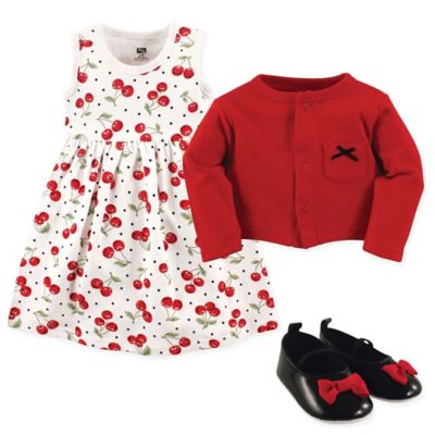 red baby dress shoes