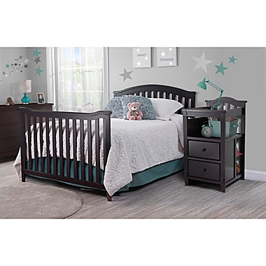 Sorelle Berkley Crib &amp; Changer Full Size Conversion Kit in Espresso. View a larger version of this product image.
