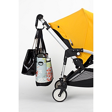 The Mommy Hook&reg; 2-Pack Stroller Assistant in Black/Silver. View a larger version of this product image.