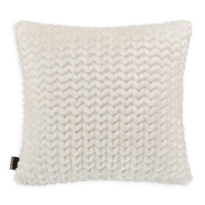 ugg throw pillow