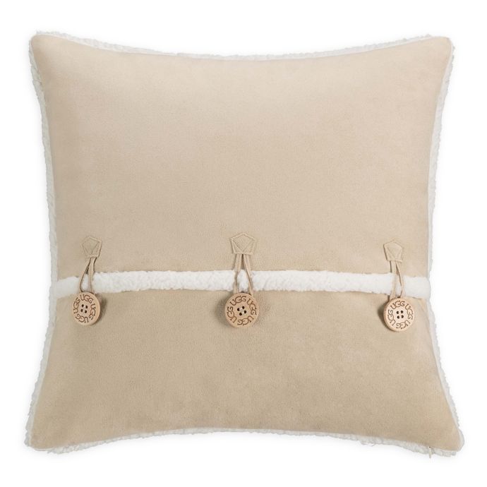 ugg throw pillow