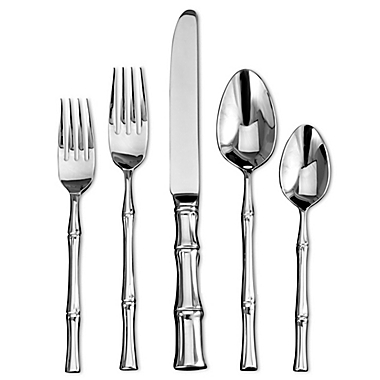 Ricci&reg; Bamboo Flatware Collection. View a larger version of this product image.