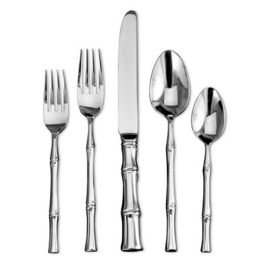 Ricci&reg; Bamboo 20-Piece Flatware Set. View a larger version of this product image.