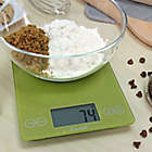 Alternate image 3 for Escali&reg; Arti 15 lb. Digital Food Scale in Metallic Green