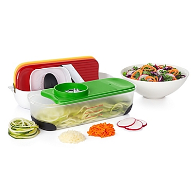 OXO Good Grips&reg; 7-Piece Spiralize Grate and Slice Set. View a larger version of this product image.