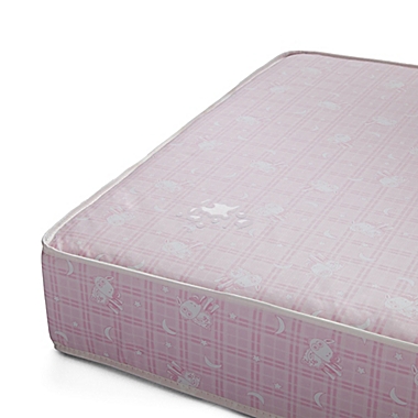 Serta&reg; Perfect Embrace Crib and Toddler Mattress in Pink. View a larger version of this product image.