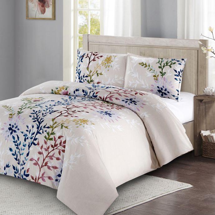 Style Quarters Dahlia Lane Duvet Cover Set Bed Bath Beyond