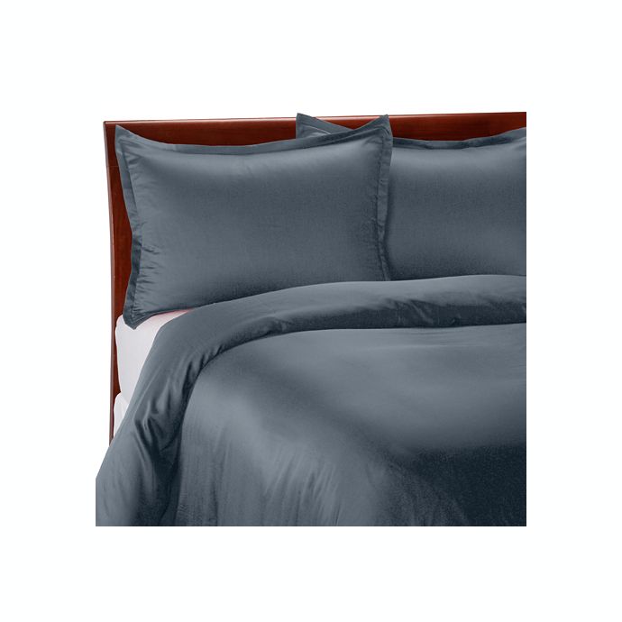 Pure Beech Sateen Duvet Cover Set Peacock Bed Bath Beyond
