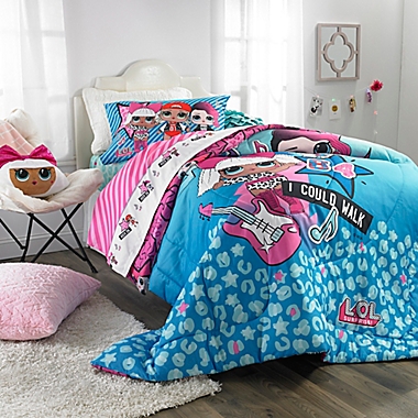 LOL Surprise Rocker Twin Comforter Set. View a larger version of this product image.