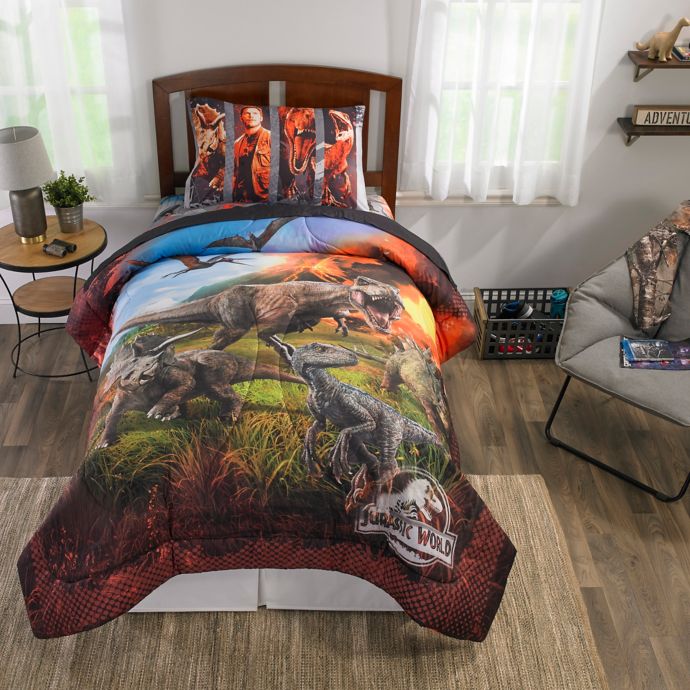 Universal Jurassic World Eruption Comforter Set Bed Bath