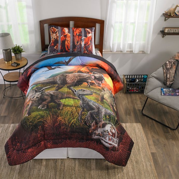 Universal Jurassic World Eruption Comforter Set Bed Bath Beyond