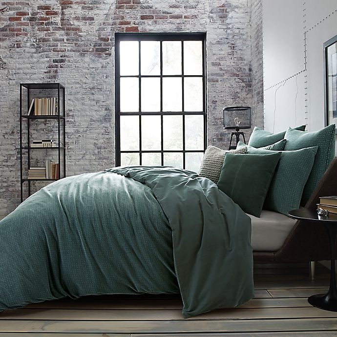 Theo Textured Duvet Cover Bed Bath Beyond