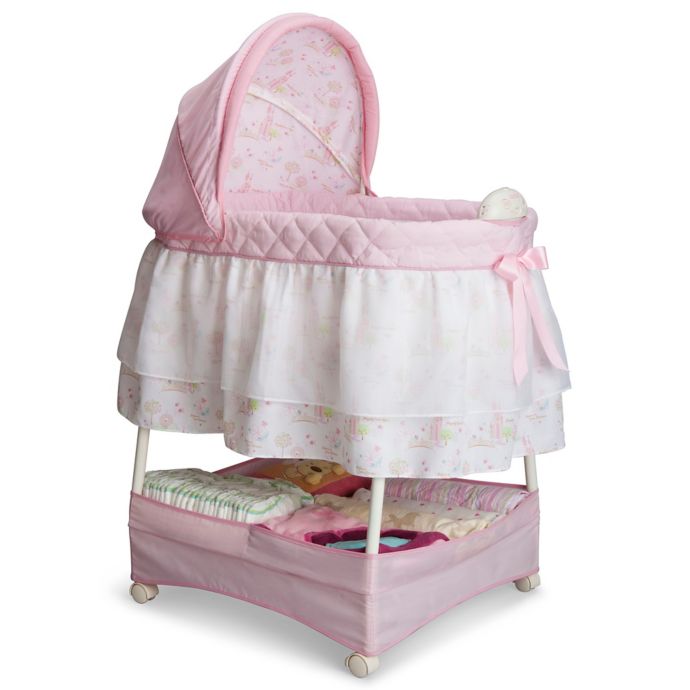 Delta Children Disney Princess Gliding Bassinet Buybuy Baby