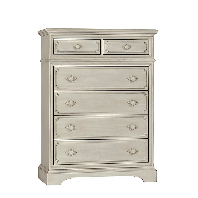Biltmore Amherst 6 Drawer Chest In Antique White Buybuy Baby