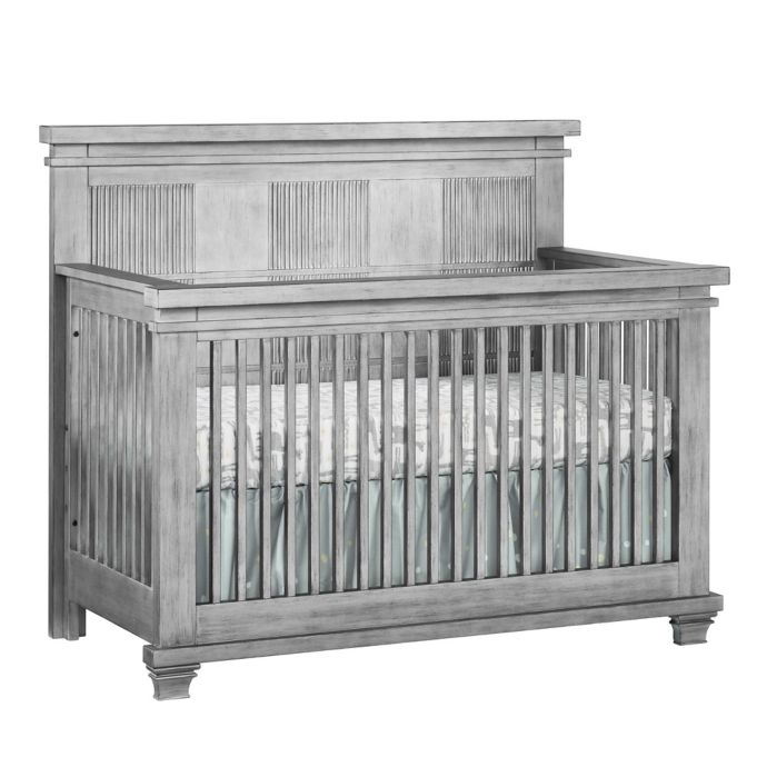 Soho Baby Mayfield 4 In 1 Convertible Crib In Antique Silver