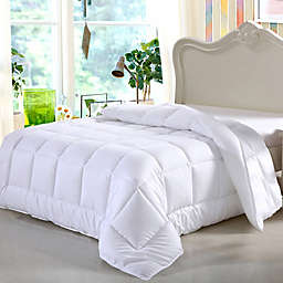 Swiss Comforts All Season Down Alternative Full/Queen Comforter in White