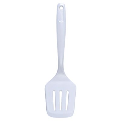 Bradshaw Good Cook 12-inch Melamine Slotted Turner in White