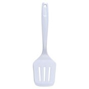 Bradshaw Good Cook 12-inch Melamine Slotted Turner in White