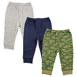 Luvable Friends® 3-Pack Tapered Ankle Pants in Camo
