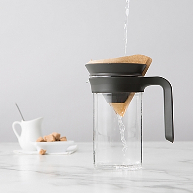 Chef&#39;n&reg; 3-in-1 Craft Coffee Brewer in Grey/Clear. View a larger version of this product image.