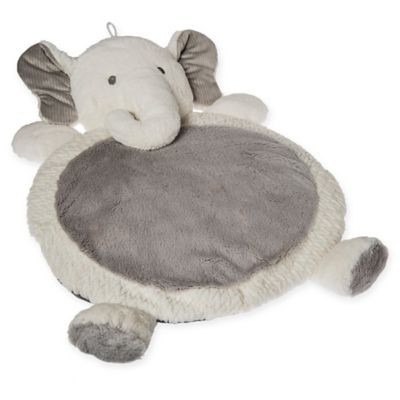 Mary Meyer Elephant Baby Mat in Grey/White