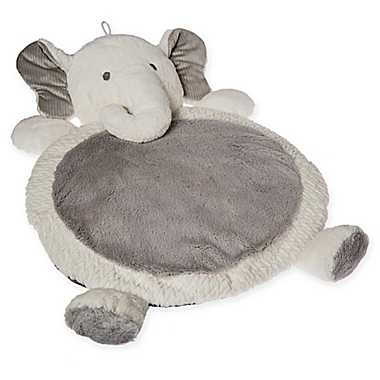 Mary Meyer Elephant Baby Mat in Grey/White. View a larger version of this product image.